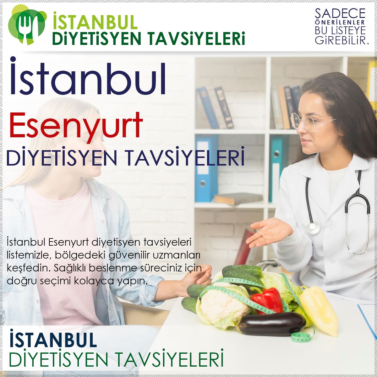 Esenyurt Diyetisyen Tavsiyeleri
